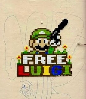 Hanbury Street/Junction of Brick Lane mosaic artwork in London